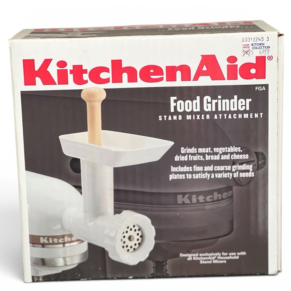 KitchenAid Vintage Metal Meat Grinder Food Chopper Attachment